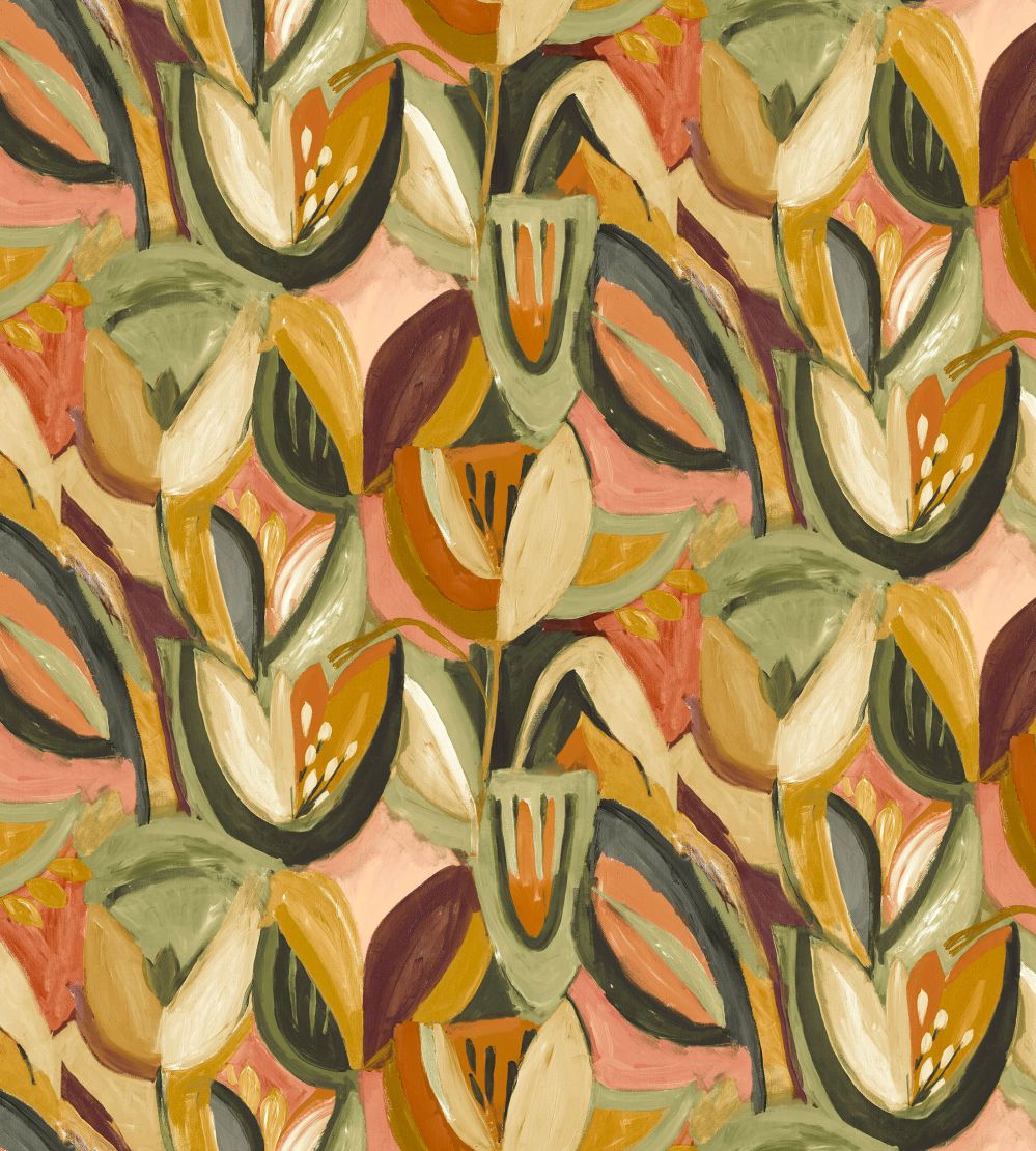 Midi Tulpen Fabric by Arley House Mango