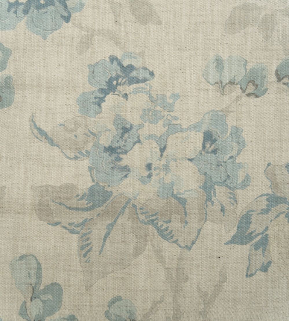 Midsummer Fabric by Andrew Martin Faded Blue