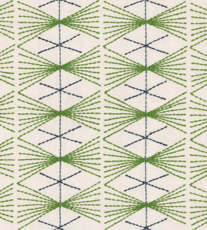 Mikado Fabric by Christopher Farr Cloth Green