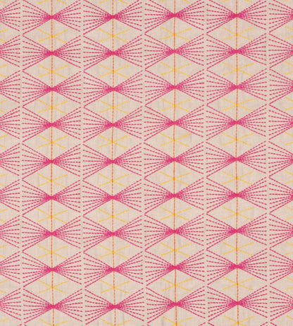 Mikado Fabric by Christopher Farr Cloth Hot Pink