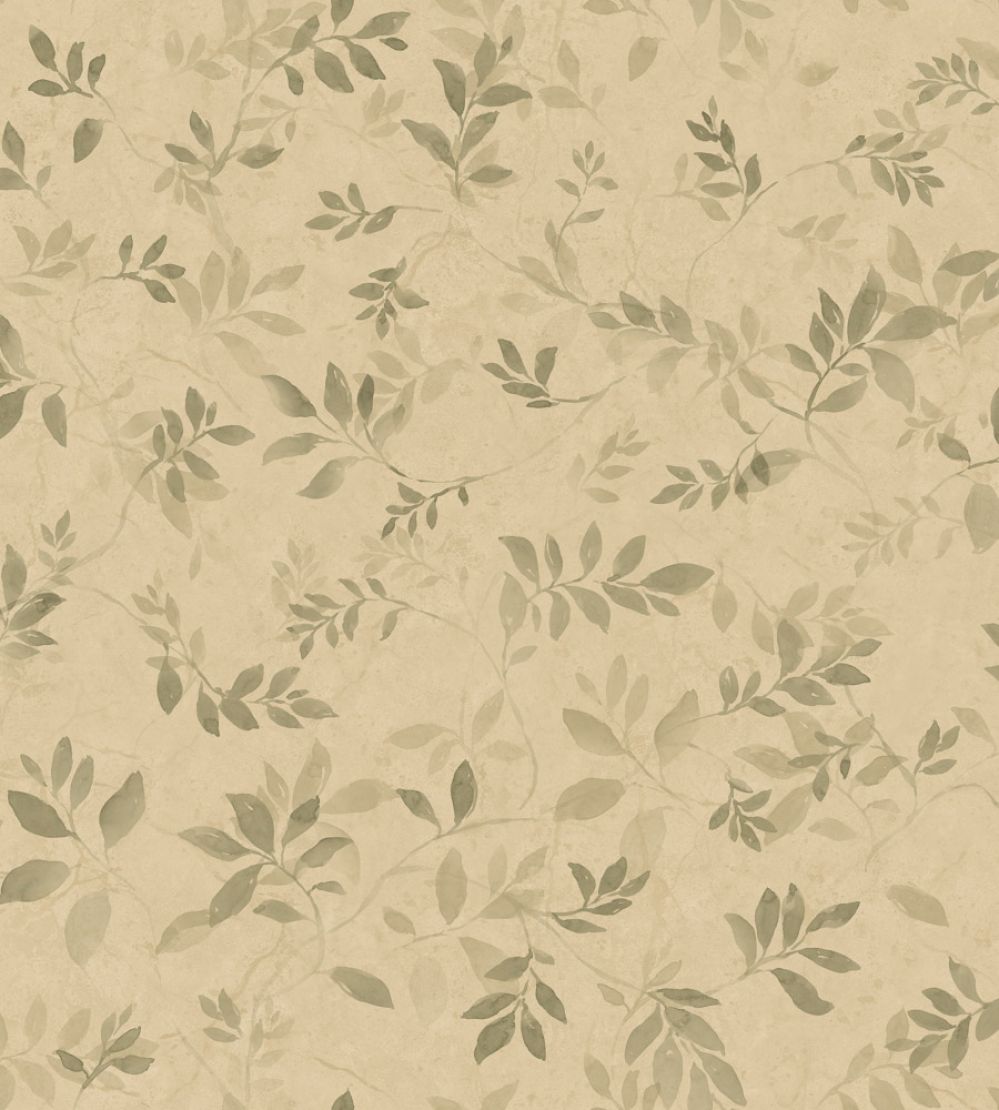 Mila Wallpaper by Sandberg Olive Green