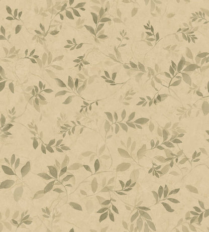 Mila Wallpaper by Sandberg Olive Green