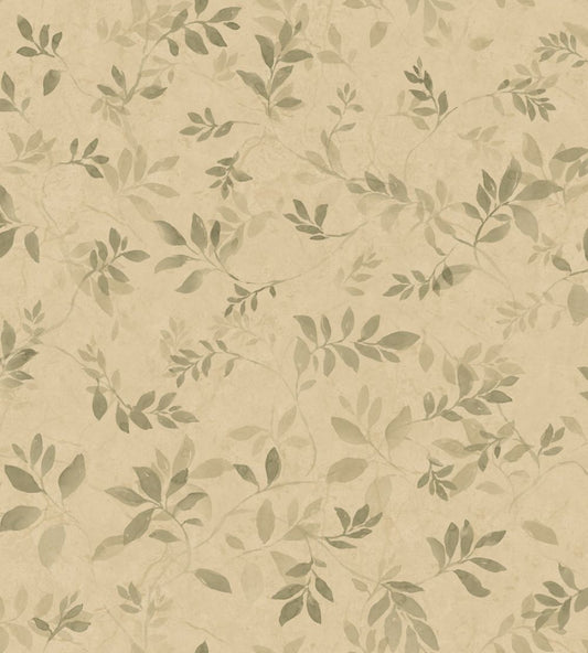Mila Wallpaper by Sandberg Olive Green