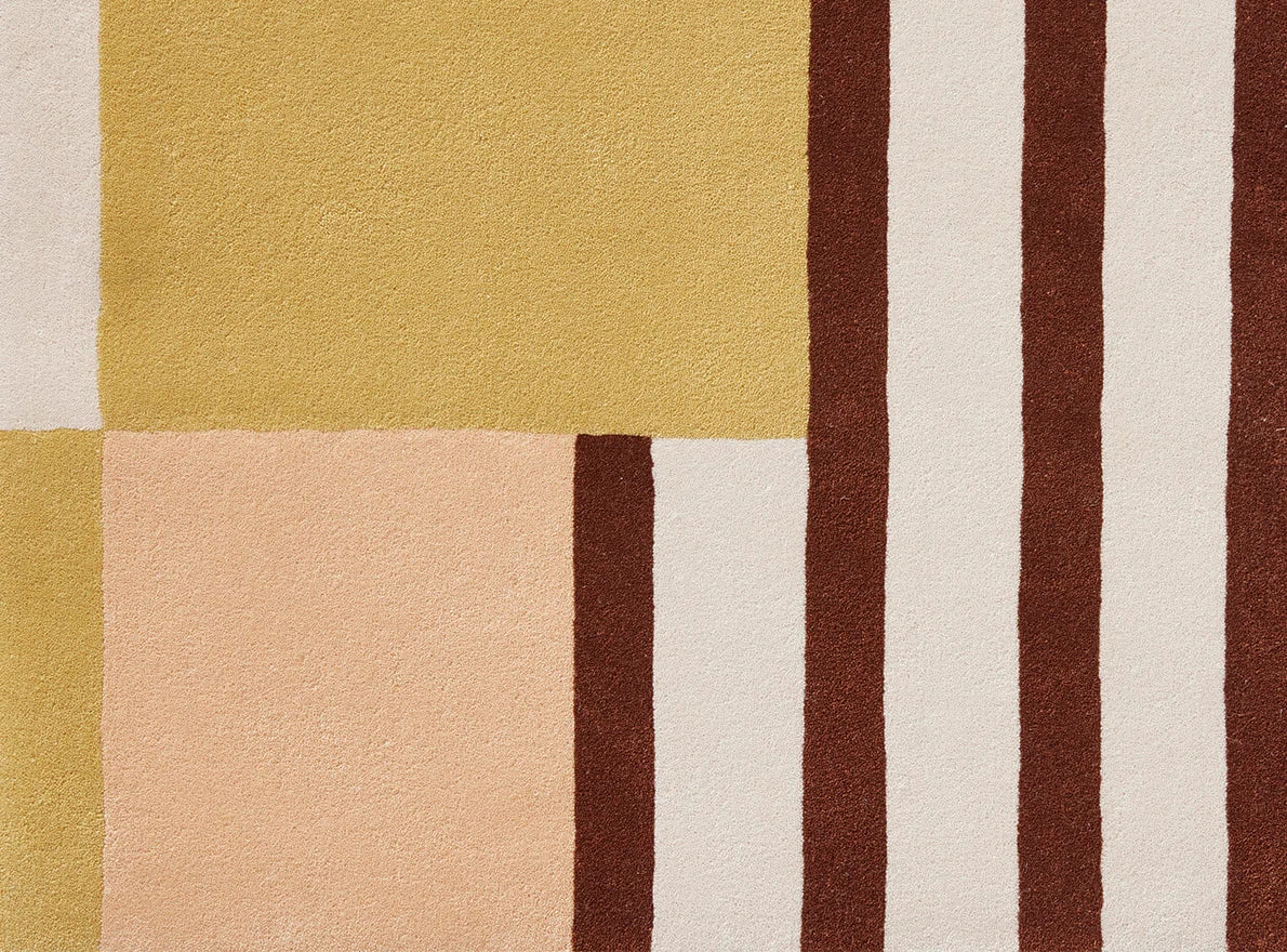 Milan Rug by Pierre Frey in Or Rose (FT422002)