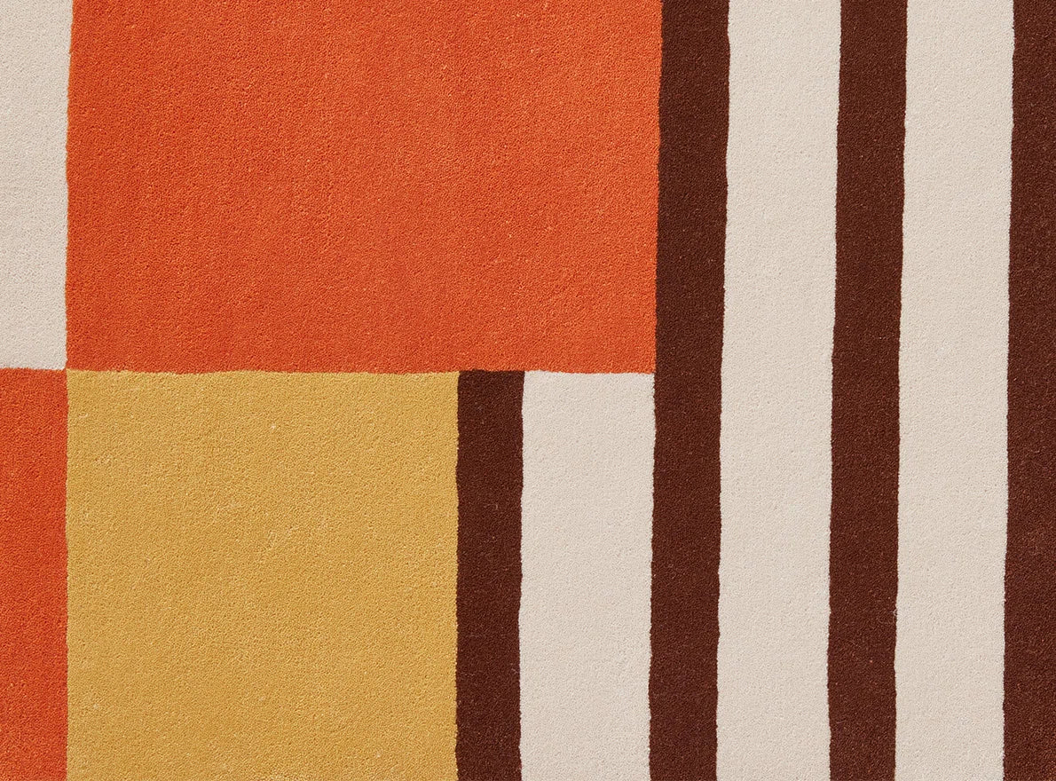 Milan Rug by Pierre Frey in Tomate (FT422001)