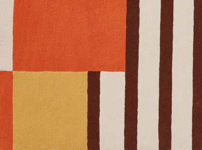 Milan Rug by Pierre Frey in Tomate (FT422001)