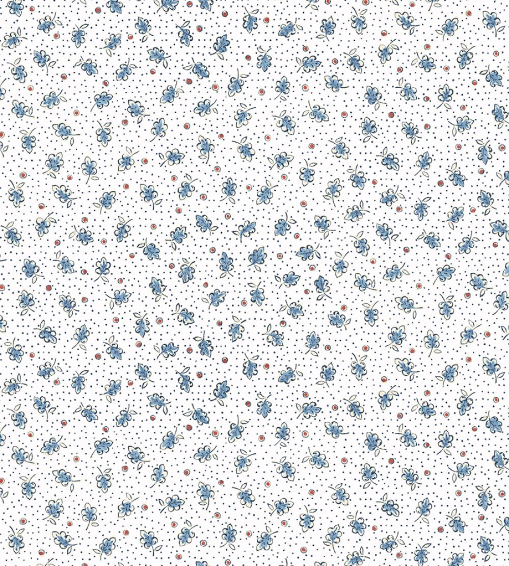 Mille Feuilles Wallpaper by DADO 01 Blue and Red
