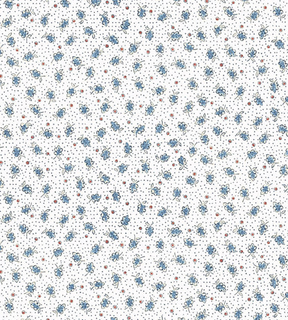 Mille Feuilles Wallpaper by DADO 01 Blue and Red