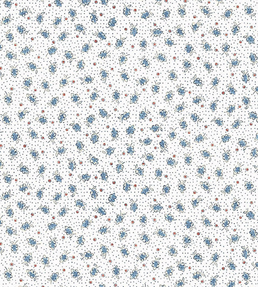 Mille Feuilles Wallpaper by DADO 01 Blue and Red