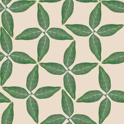 Millefeuille Silk mural by Bien Fait