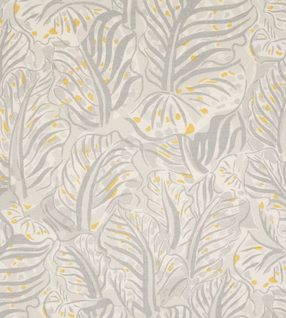 Millie Feuilles Performance Fabric by Christopher Farr Cloth Celeste