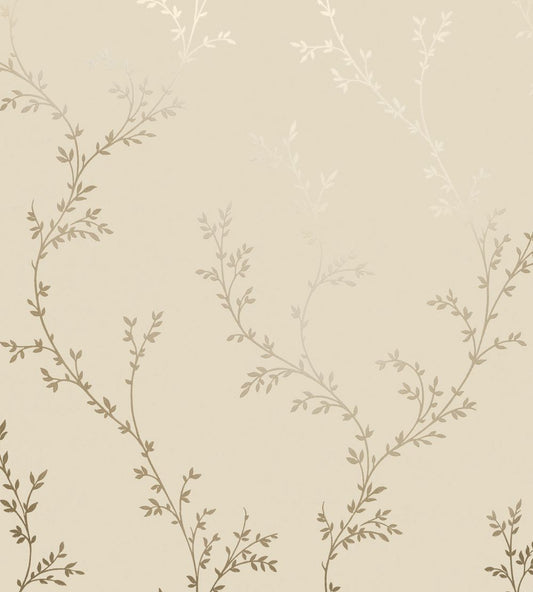Milton Wallpaper by 1838 Wallcoverings Gold