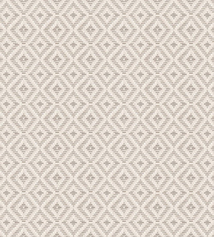 Mimbre Wallpaper by Coordonne White/Grey