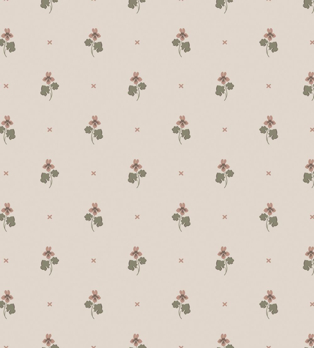 Mimi Wallpaper by Sandberg Blush