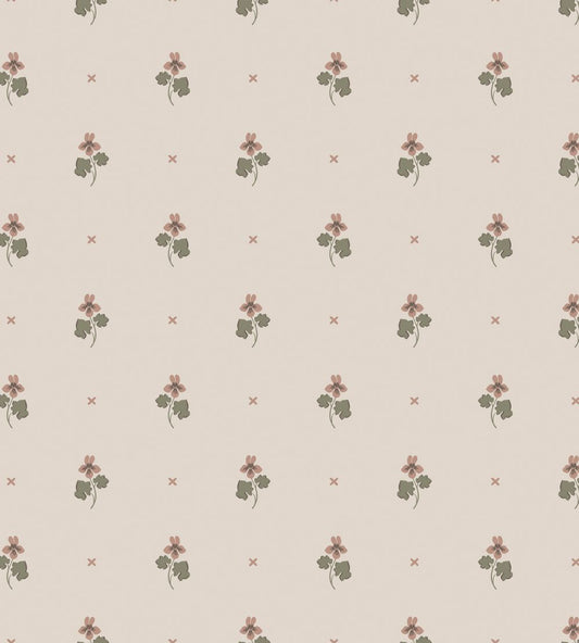 Mimi Wallpaper by Sandberg Blush