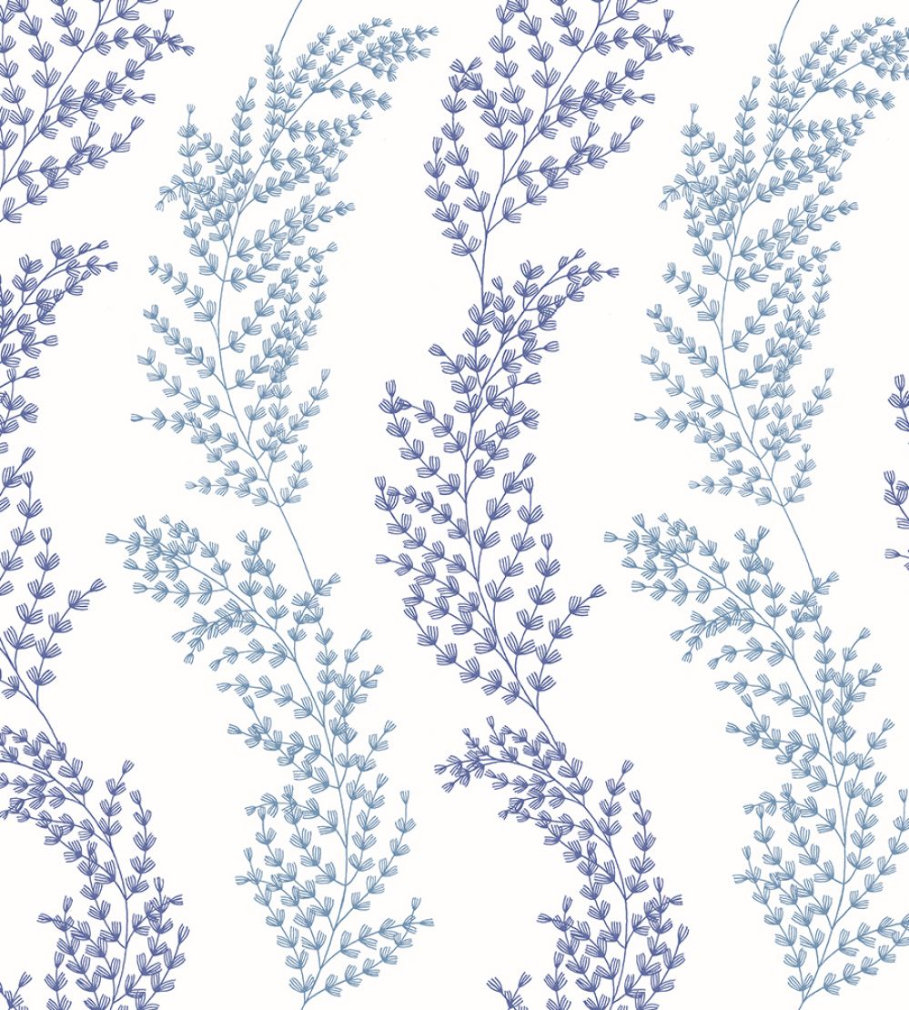 Mimosa Trail Wallpaper by Ohpopsi Blue