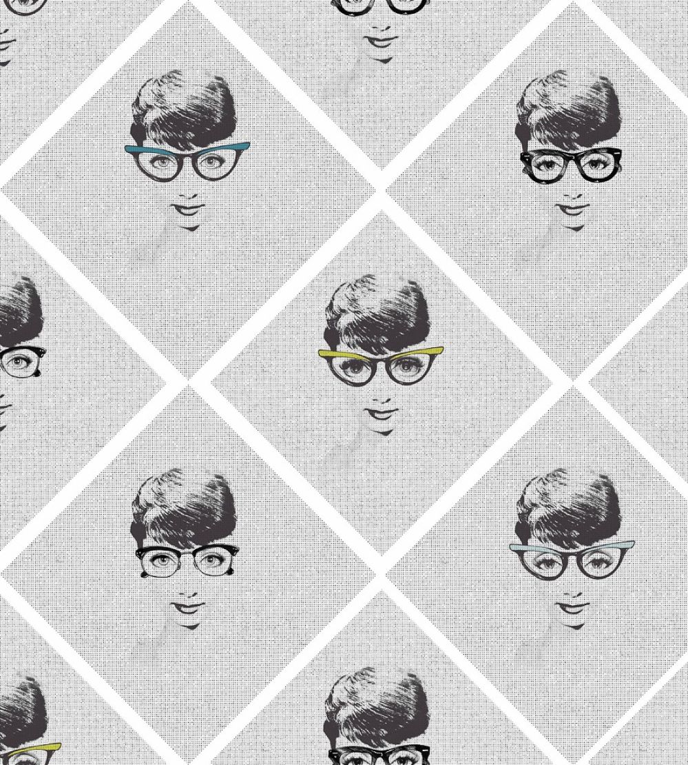 Female Illusion Wallpaper by MINDTHEGAP Mono