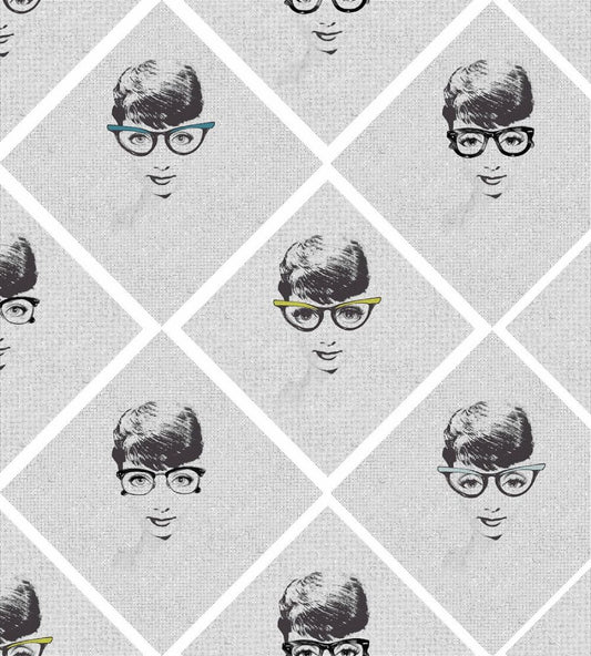 Female Illusion Wallpaper by MINDTHEGAP Mono