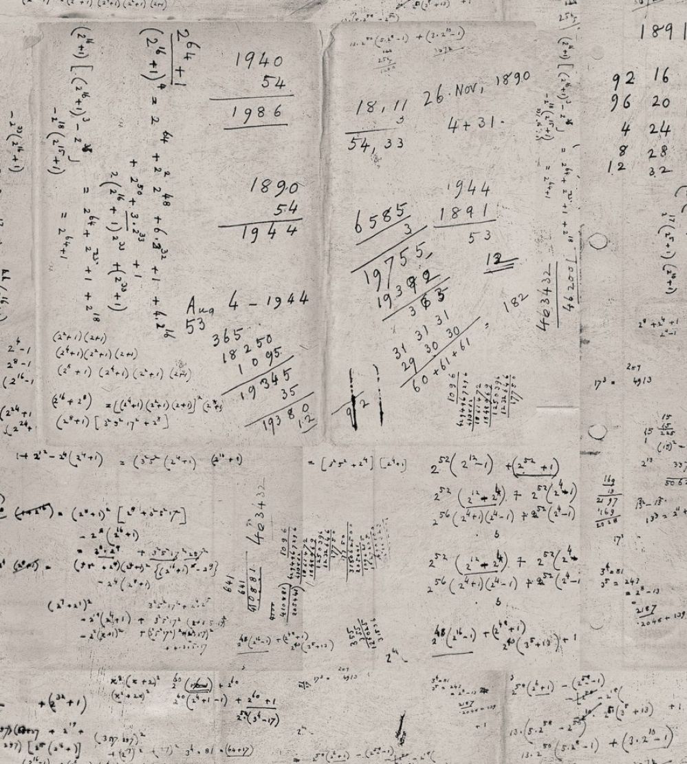 Math Wallpaper by MINDTHEGAP Mono