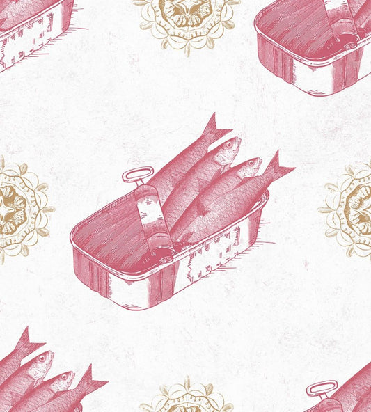 Sardines Wallpaper by MINDTHEGAP Red