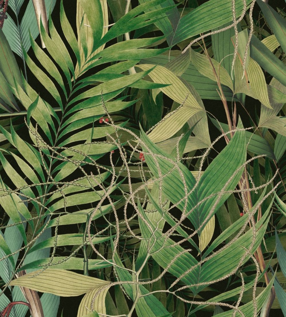 Exotic Garden Wallpaper by MINDTHEGAP Green