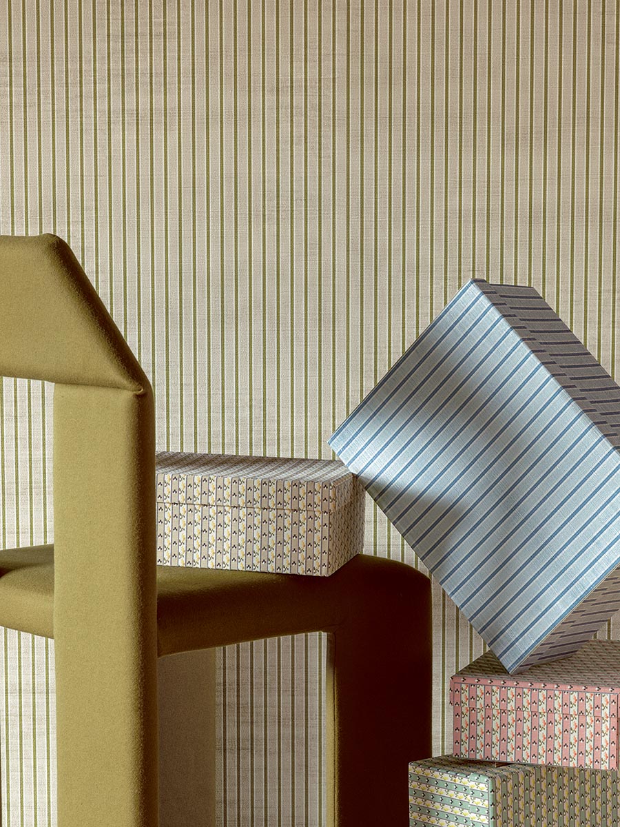 Minette Wallpaper by Pierre Frey shown in a room setting (view 2)