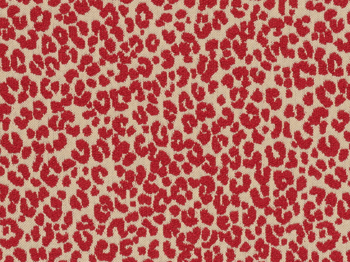 Mini Leopard Fabric by Le Manach in Mini Leopard B90 (L4516_MINI_LEOPARD_B90_FG)