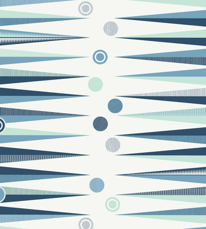 Backgammon Wallpaper by Mini Moderns Chalkhill Blue