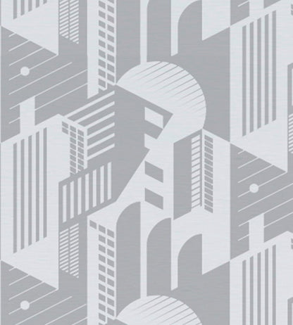 Bauhaus Wallpaper by Mini Moderns Concrete