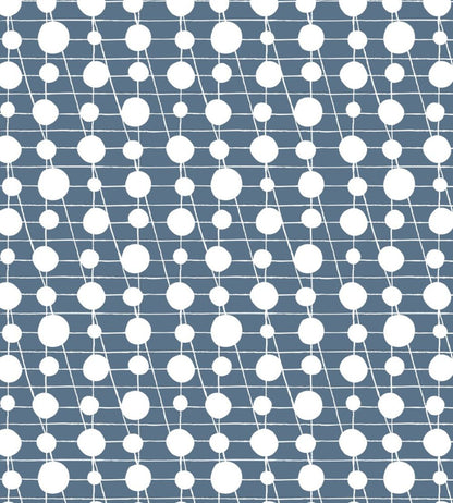 Pavilion Wallpaper by Mini Moderns Washed Denim
