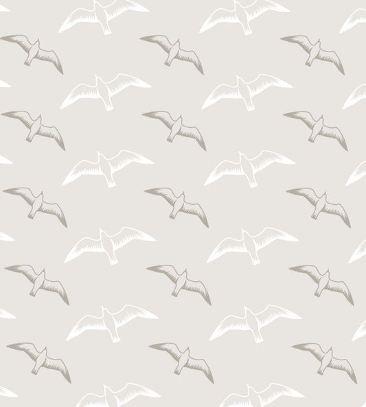Gulls Wallpaper by Mini Moderns Stone