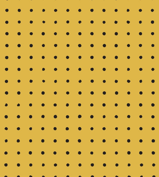 Peggy Wallpaper by Mini Moderns Mustard