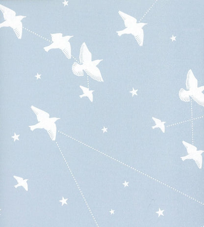 Star-ling Wallpaper by Mini Moderns Powder Blue
