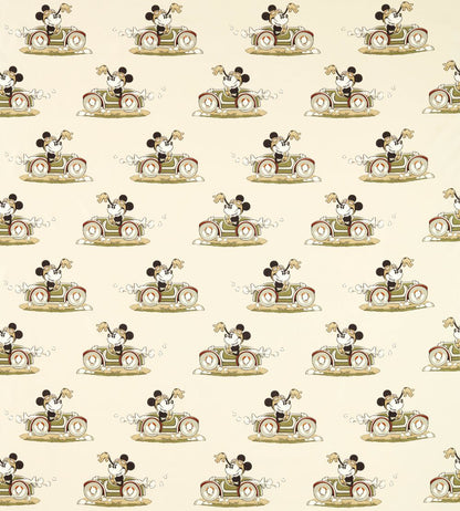 Minnie On the Move Fabric by Sanderson Babyccino