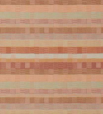 Mira Fabric by Harlequin Clementine/Rust/Aqua