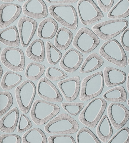 Pebbles Wallpaper by MissPrint Seaside Blue