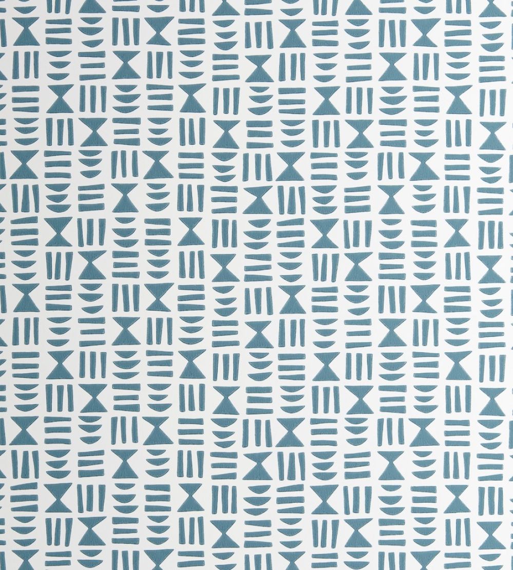 Hieroglyph Wallpaper by MissPrint Denim