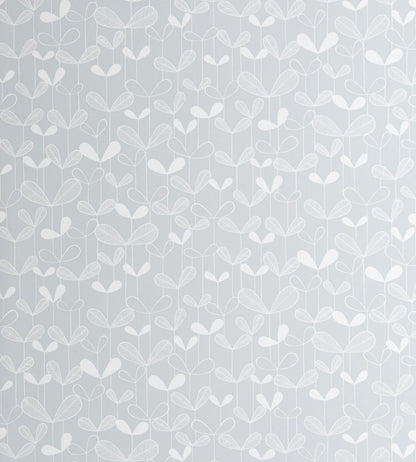 Saplings Wallpaper by MissPrint Cloud Grey