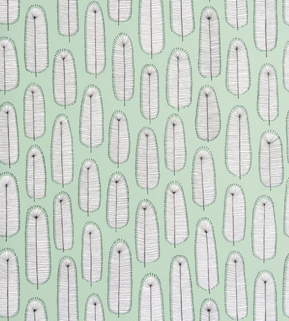 Bloom Blossom Wallpaper by MissPrint Sea Green