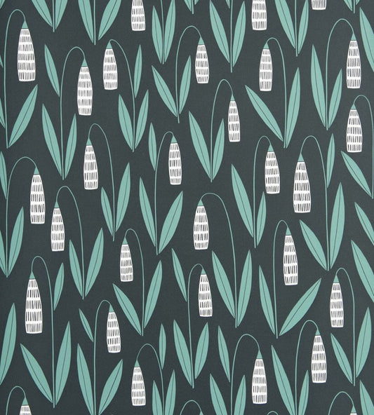 Snowdrops Wallpaper by MissPrint Night Flower