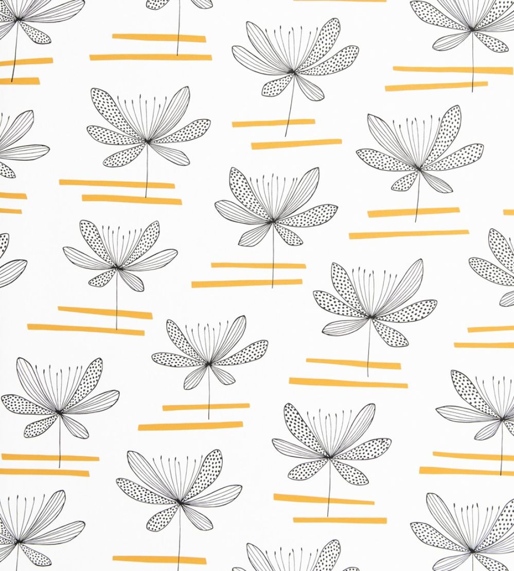 Water Lily Wallpaper by MissPrint Pomelo