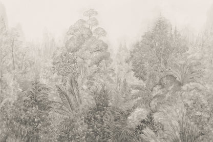 Misty Grove Beige mural by Hovia