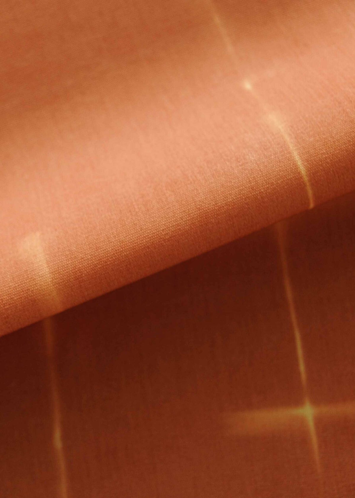 Miura fabric by Coordonné in Amber, flat pattern view