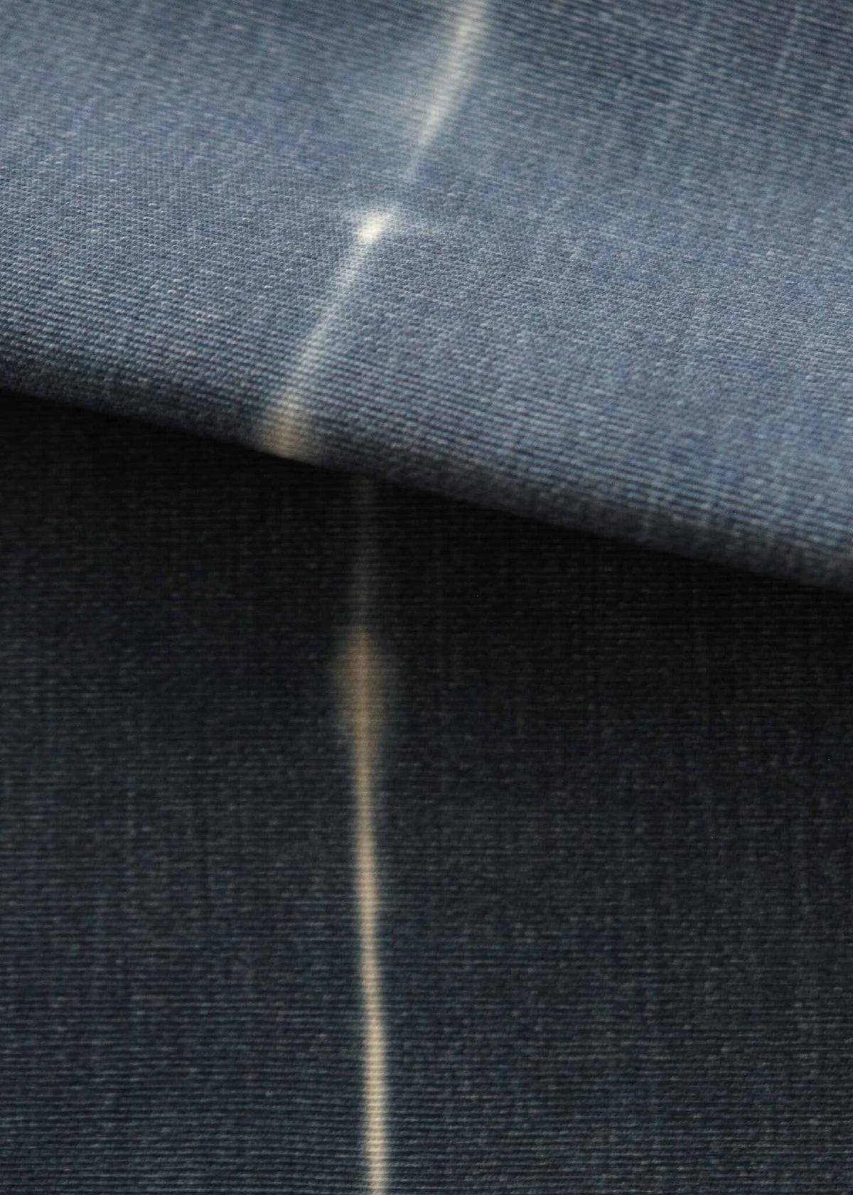 Miura fabric by Coordonné in Indigo, flat pattern view
