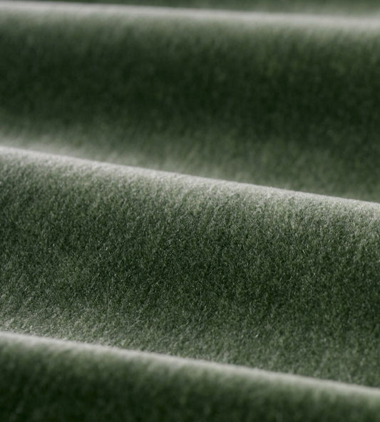 Mohair Fabric by Zoffany Huntsman Green