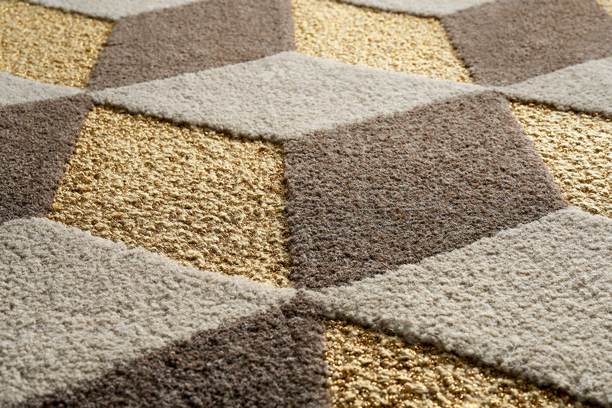 Moire Rug by Pierre Frey shown in a room setting (view 2)