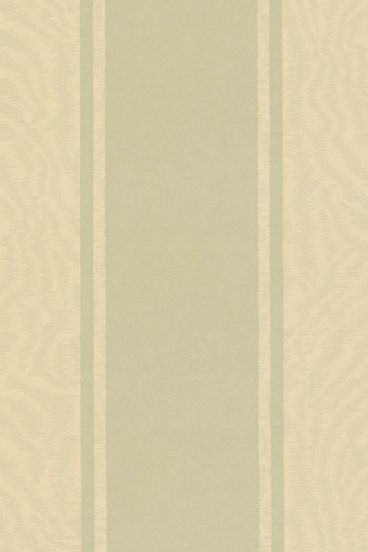 Moire Stripe Wallpaper by Jean Monro in Duck Egg