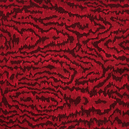 Moire Wilton Rug by Pierre Frey in Grenat (FT276001)