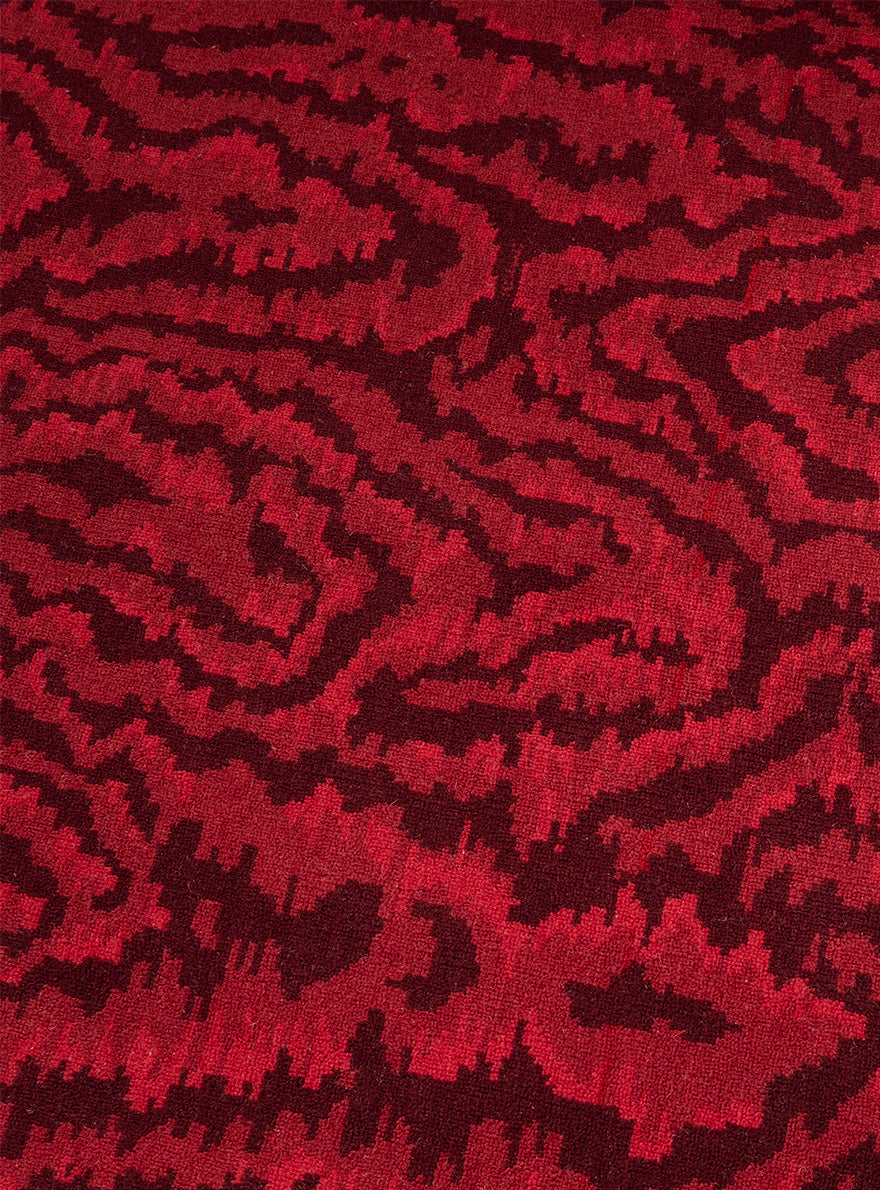 Moire Wilton Rug by Pierre Frey shown in a room setting (view 2)