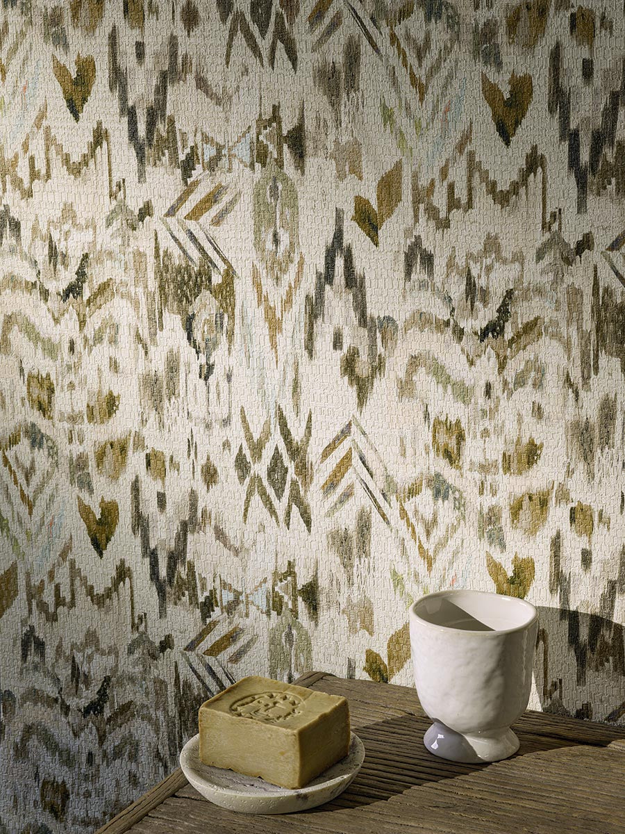 Mojave Wallpaper by Pierre Frey shown in a room setting (view 2)